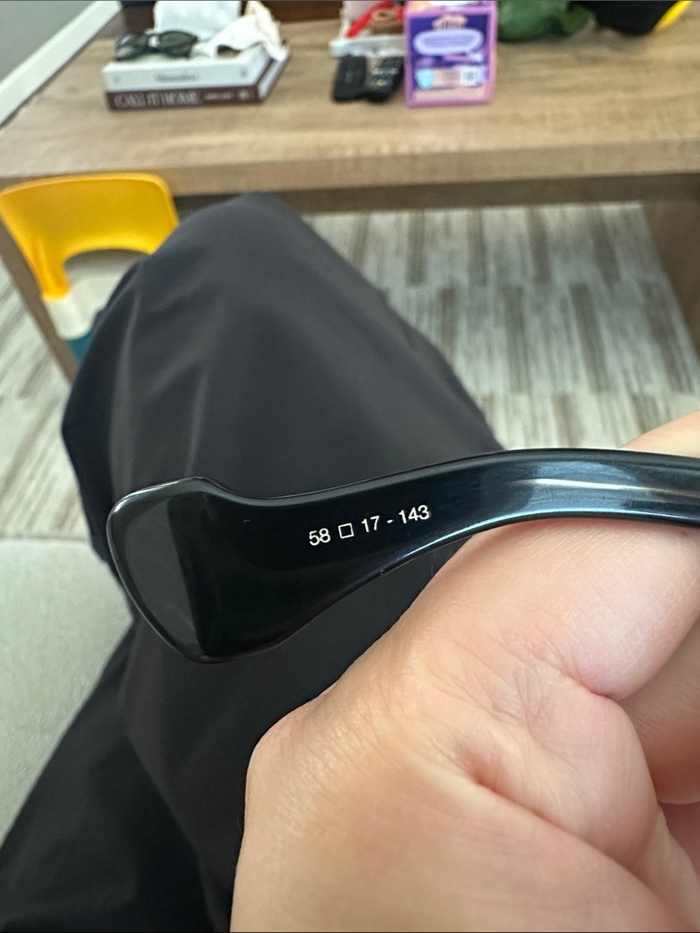 DITA Black Cat-Eye Sunglasses with Dark Lenses - Gem